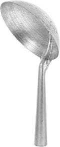 Totority Heavy Duty Iron Watering Spoon Feed Scoop Comfortable Handle Sturdy Ladle for Garden Home Backyard