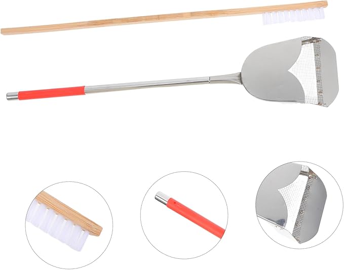 BESPORTBLE 2Pcs Bird Cage Cleaning Brush Set Durable Droppings Scoop Brush for Efficient Bird Cage Cleaning Essential Pet Accessories for Maintaining Bird Health and Comfort