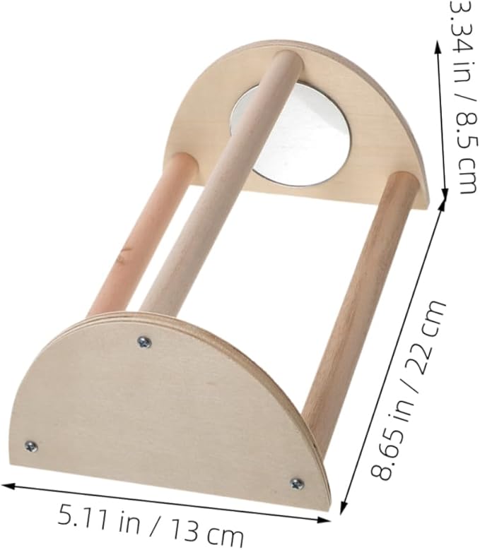 Yardwe Chick Roosting Bar for Brooder Wooden Perch for Chickens Encourages Active Growth Durable Chicken Stand for Coop for Enhanced Wellbeing