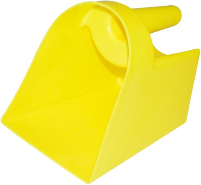 Heavy Duty Grain Scooper, Animal Feed Scooper, Reusable Stackable Feed Scoop for, Horse, Homesteaders