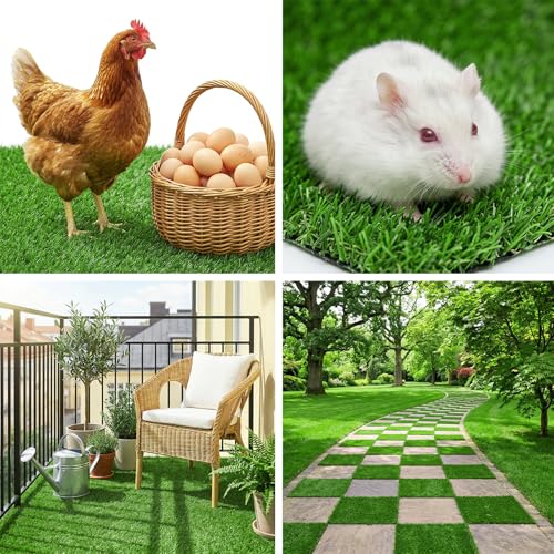 12Pack Chicken Nesting Box Pads for Chicken Coop 12"x12" Reusable Nesting Box Liners Pads - 11.8 × 11.8 inches, Green - Image 6