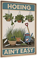 Funny Garden Sign – Humorous Decorative Metal Sign for Plant Lovers, Durable, Waterproof, Suitable for Gardens, Yards, Balconies, Kitchens, Cafes, Farms, and Outdoor Spaces – 8x12 Inches