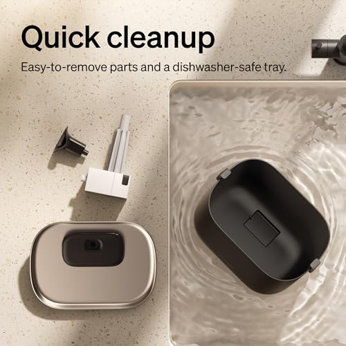 PETLIBRO Cat Water Fountain, Cordless Pet Water Fountain Battery Operated - Black, Acrylonitrile Butadiene Styrene (ABS) & Stainless Steel, 2.5 liters - Image 5