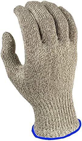 G & F 57100M CUTShield Classic level 5 Cut Resistant Gloves for Kitchen,Food Grade Cut Resistant Gloves, Medium.,Grey