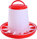 Automatic Chicken Feeder for Poultry Birds Hanging Food Dispenser with Handle Design Easy to Food Bucket Feeders No Waste