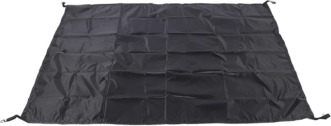 Zerodis Chicken Coop Tarp Silver Coated Oxford Fabric, Multifunctional Dust Proof Shade Cloth Cover for Chicken Run Pen Tarp