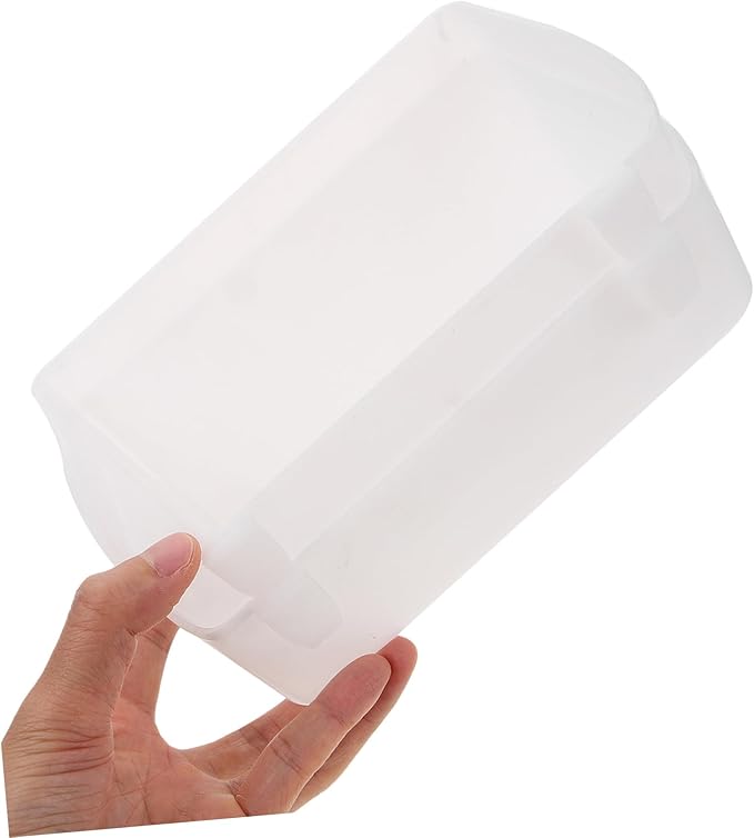 VICASKY 2pcs Hanging Chicken Feeder Plastic Poultry Food Basin for Farm Use for Chickens Pigeons More Capacity