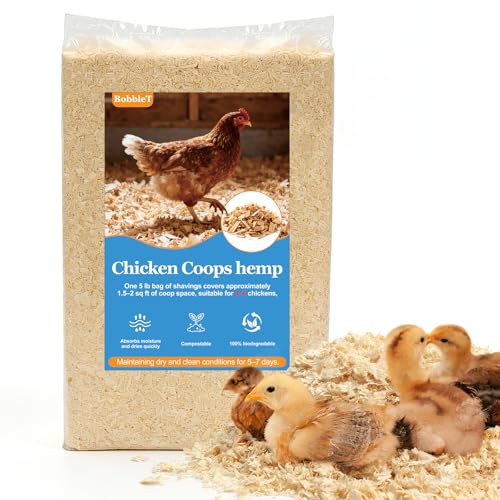 80 Ounces Premium 100% Natural Radiata Pine Shavings for Chicken Coop Bedding,5LB Wood - 80 Pack by BobbleT