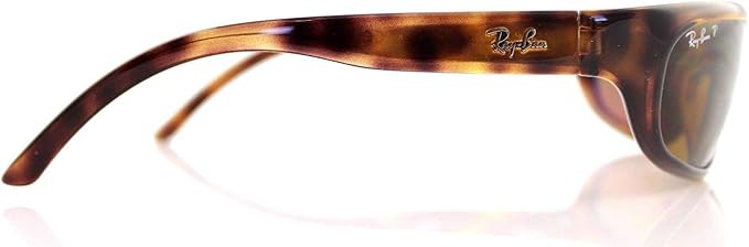 Ray-Ban Man Sunglasses Black Frame, Green Lenses, 60MM