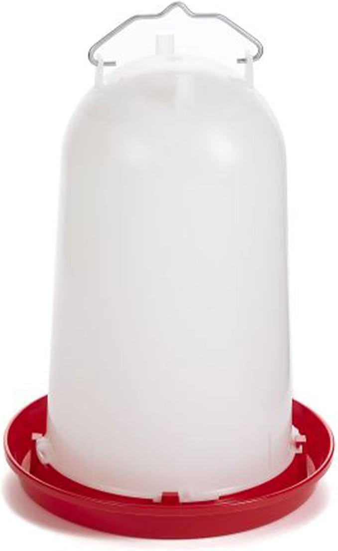 Little Giant Extra Large 3-Gallon Capacity Heavy-Duty Plastic Gravity Fed Poultry Waterer System (4 Pack)