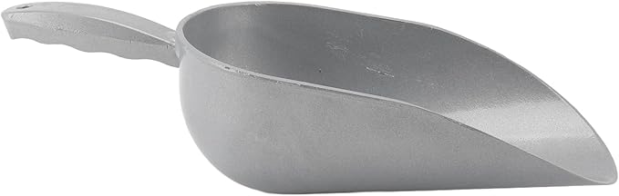 Pet Food Scoop Durable Aluminum Alloy Grain Shovel for Poultry Dog Cat Feed Ideal for Kitchen Shop Use