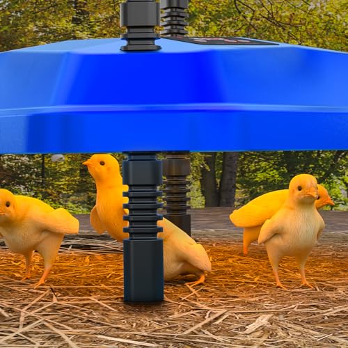 Chick Brooder Heating Plate, Brooder Heater for Chicks - Blue, Polyester - Image 3