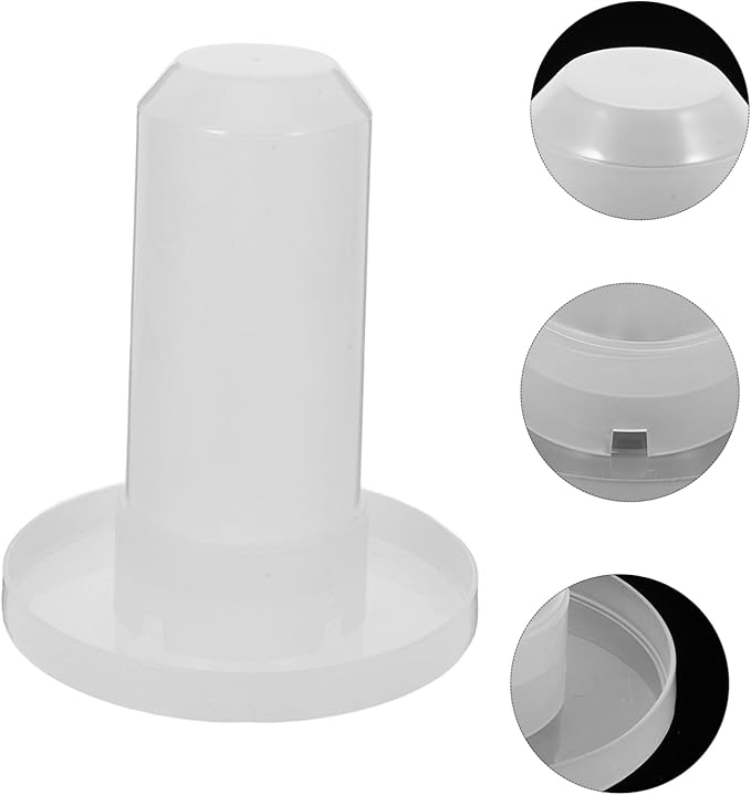 Automatic Poultry Waterer and Feeder Kit 2-in-1 Plastic Chicken Waterer Drinker and Baby Chick Feeder Suitable for Quail Parrots and Farm Use