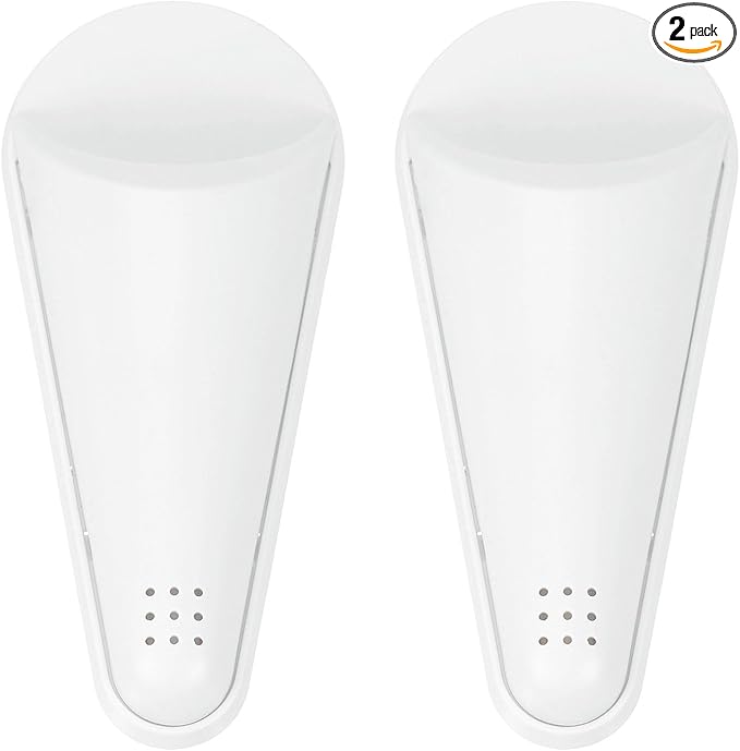 uxcell 2Pcs Magnetic Scissor Holder, Kitchen Scissors Holder with Magnetic Adsorption Drainage Holes Detachable Shears for Kitchen Refrigerator Organization, White