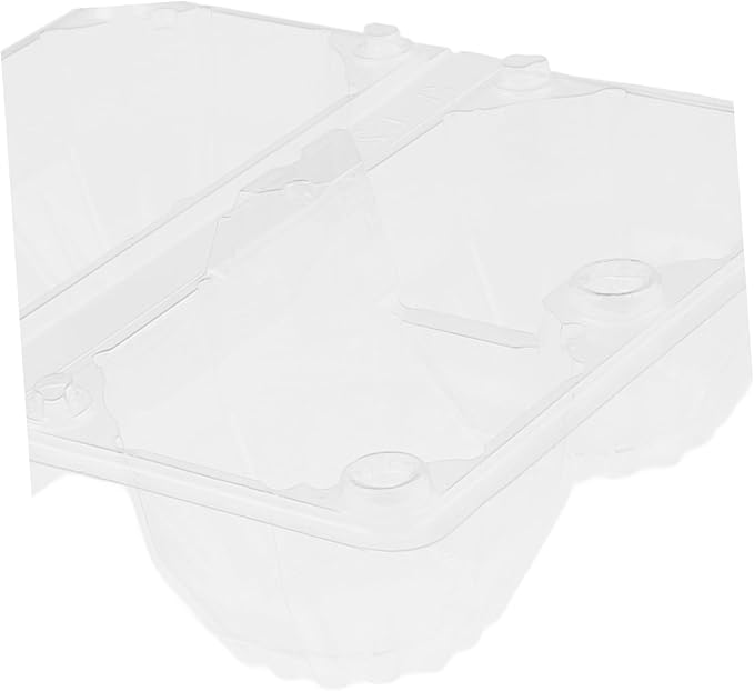 Garneck 6pcs Goose Egg Holder Egg Organizer for Refrigerator Packaging Container for Storage and Display