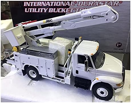 for First Gear International Durastar Utility Bucket Truck 1/34 DIECAST Model Finished Truck