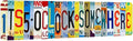 Cenacle It's 5 O'clock Somewhere Bar Signs Man Cave Decor Vintage Metal Wall Decor Sign 4x16 Inches