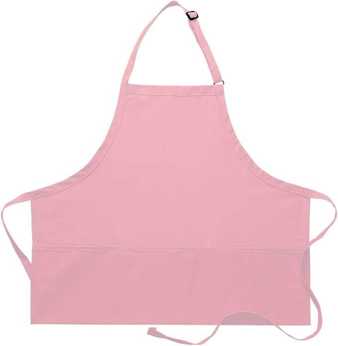 DayStar Apparel 200XL Extra Large Three Pocket Bib Apron