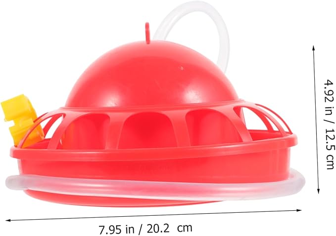 SUPVOX 1Set Hanging Chick Feeder Durable Poultry Feeder for Chickens Other Poultry Multi Functional Food Bucket for Wet Dry Food Easy to Clean Use Design