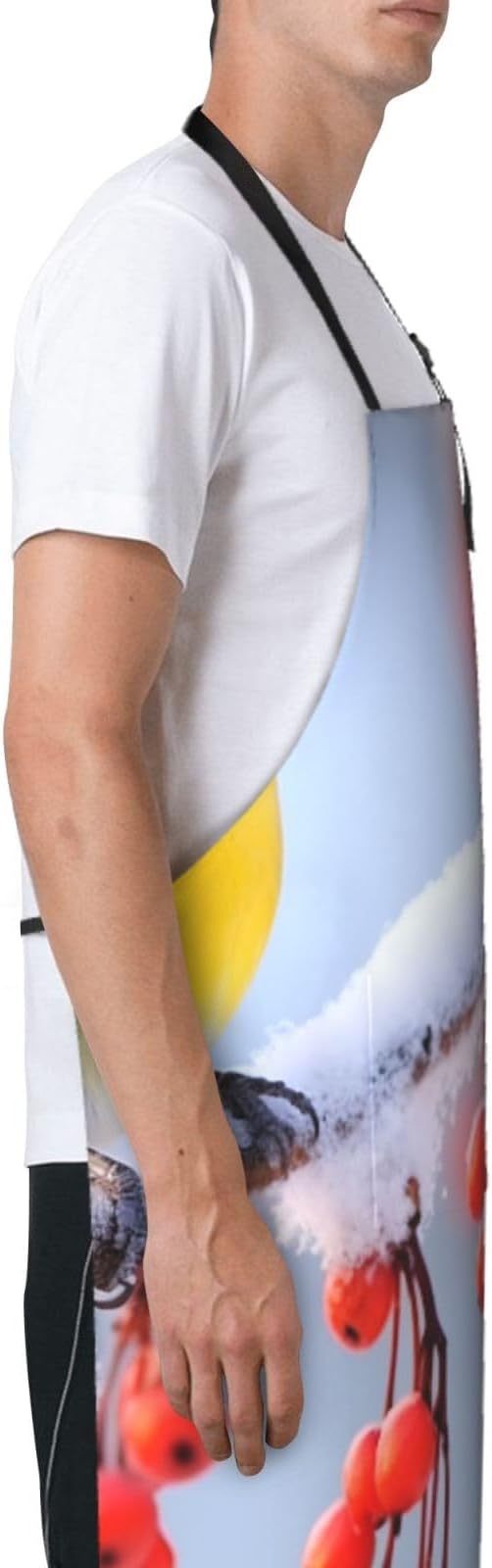 Waterproof Aprons for Women Men Adjustable Bib Tractor farm Apron Chef Cooking Aprons for Kitchen
