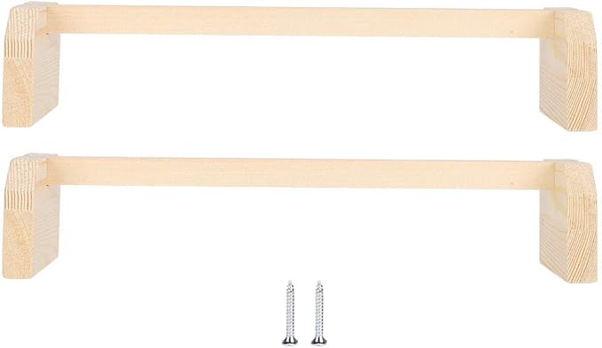 Chicken Roosting Bar, Prevent Rotation Design Solid Wooden Thicken Rooster Perch for Coop Brooder Chickens Parrots Large Birds