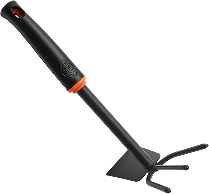 Weed Puller Tool, Portable Garden Weeder Tool, Gardening Weeding Tool for Hand Weeder Puller for Vegetable Gardening Backyard Farm Planting - Black
