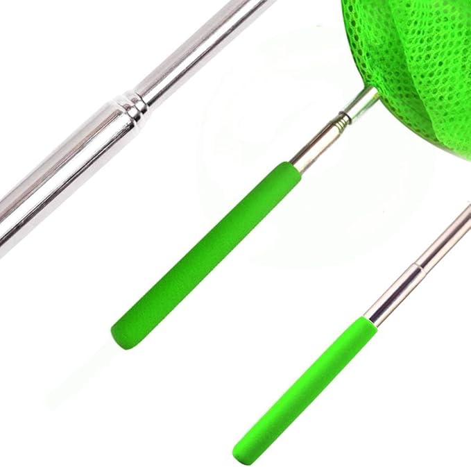 Shindel 6 Pack Bug Catcher for Kids, Kids Telescopic Butterfly Fishirng Nets, Extendable 32 Inch, for Outdoor Exploration, Science Projects, Bug Hunting, Fish Insect Ladybird