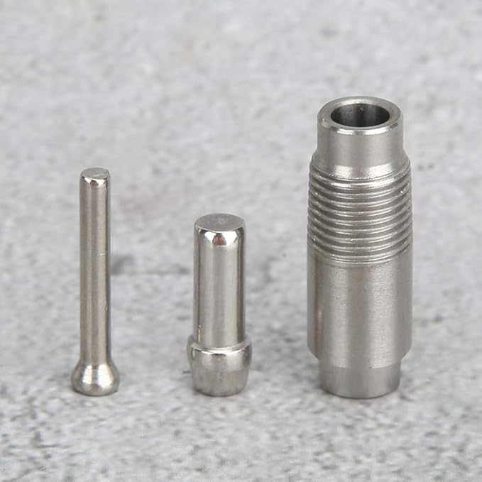 6Pcs Automatic Chicken Waterer Kit, Stainless Steel Poultry Drinking Nipple System for Ducks Chickens Farm Use Equipment