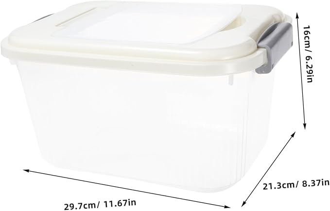 Chinchilla Bath for Hamsters and Small Pets Dust Bath Basin Deep Design for Easy Cleaning for Gerbils and Mice