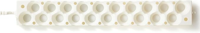 Farm Innovators 6 Pack Quail Rails - 20 Spot Small Egg Trays Only, Fits up to 120 Eggs Total - Compatible with Model 3200 Automatic Egg Turner