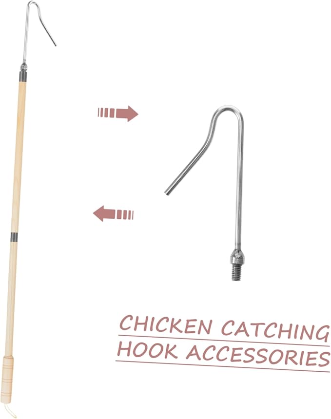 Heavy Duty Chicken Catcher Hook Tool for Poultry Handling Durable Construction for Efficient Farm Operations Versatile Chicken Catching for Poultry