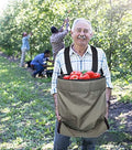 FCOUIID Harvest Apple Picking Bag - Waterproof Heavy Duty 420D Fruit Storage Apron Pouch for Garden, Orchard, Farm