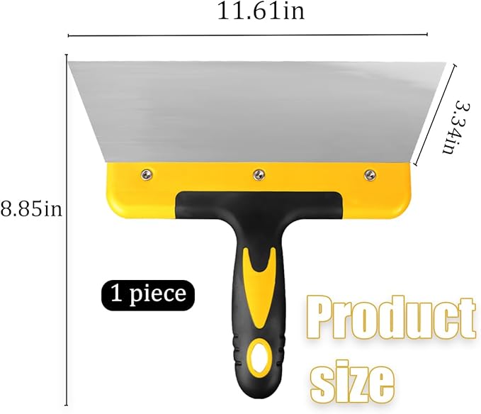 Cunguv Large Pigeon Droppings Scraper Birds Poop Remover Stainless Steel for Coop