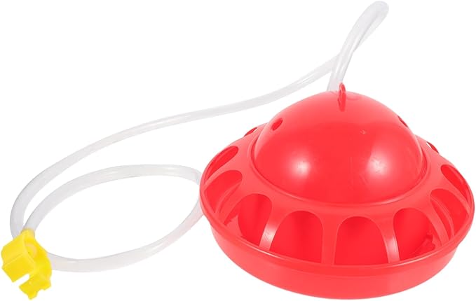 BESPORTBLE 1Set Reusable Chick Feeder Poultry Food Dispenser Easy to Clean Chicken Food Bucket Convenient Hanging Feeder for Brooder Box Chicks Space Saving Design