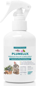 PlumeLux Chicken Mite & Bird Feather Spray to Prevent & Repel Mites by Pampered Chicken Mama | for Chickens, Ducks, Geese, Quail, Gamefowl, & Other Birds (16, Ounces)