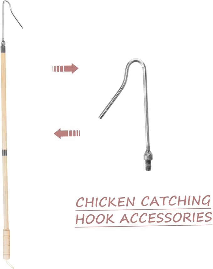 Toyvian Chicken Catcher Tool for Efficient Poultry Management and Easy Use Grabber for Catching Chickens and Geese Essential for Poultry Owners