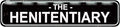The Henitentiary Sign Chicken Coop Rustic Metal Street Sign or Door Name Plate Plaque Home Patio Garden Bar Farm House Garage Wall Decor Black Tin Signs 16 X 4 Inch