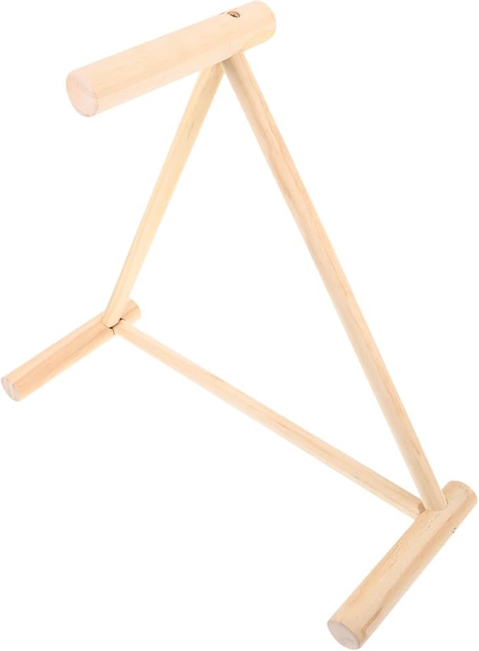 TOYANDONA Chicken Perch Stand Roosting Bar for Chickens and Birds Design Essential Coop Accessory for Secure Roosting and Foot Exercise