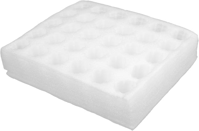 Luxshiny Egg Crate Storage Tray for Eggs Shock-absorbent Packaging Container for Safe Transport for Home Farms and Supermarkets