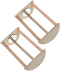 Chick Roosting Bar Wooden Perch for Brooder Versatile Chicken Coop Accessory Promotes Activity Social Interaction and Healthy Growth for Hens and Chicks