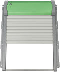 Automatic Chicken Coop Door Solar Powered, Auto Chicken Door Opener with Timer & Light Sensor, Aluminum Alloy Chicken Door with Remote Control & 4 Modes, Intelligent Obstacle Sensors, IP67