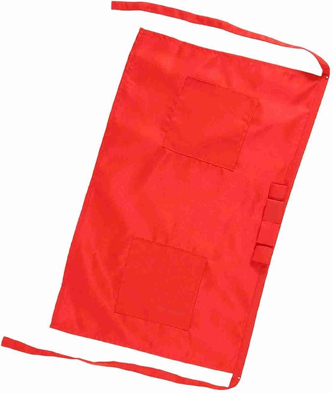 ZJchao Apron, Half Length Kitchen Aprons Aprons With Pockets for Kitchen or Serving