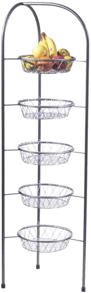 G.E.T. IR-905 Gray 12 Deep Iron Powder Coated Wire Baskets Collection