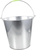 VICASKY Metal Waste Bucket Chicken Farming Equipment Poultry Feeder Coop Indoor
