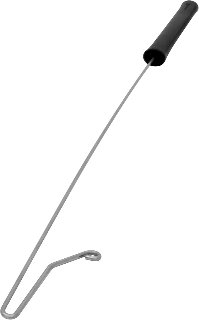 Yardbird Poultry Wrangler, Textured Handle, Stainless Steel Shaft with Tapered Hook, Model: 47008