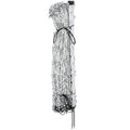 Premier 1 VersaNet® Plus, 30"H x 50'L Portable Electric Garden Net Fence with Built-in Posts | 2" x 2" Strand Spacing at Bottom to Keep Rabbits, Raccoons and Varmints Out of Gardens | White/Black
