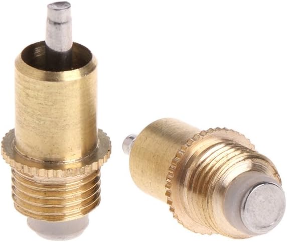 5 Pieces Chicken Waterer Nipples Automatic Poultry Watering Drinker Nipples Brass Nipples for Chicken Ducks Turkey