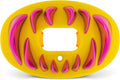 Battle Sports Chrome 3D Predator Oxygen Mouthguard - Convertible Strap, Superior Airflow & Better Performance, Maximum Protection, Works with Braces