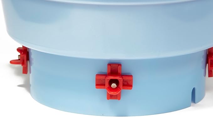 Little Giant® Side-Mounted Poultry Nipple (4-Pack) Gravity Fed Water Nipples for Automatic Bird & Chicken Watering (Item No. 188890)
