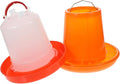 ibasenice Automatic Unloader Chicken Feeder No Waste Feeding Container for Brooder Chickens